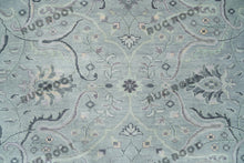 Load image into Gallery viewer, Handcrafted Serenity | Silver Gray Oushak Rug in Pure Wool | A Modern Statement Piece