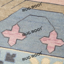 Load image into Gallery viewer, Handcrafted Turkish Artistry | Pastel Rug with Geometric Tribal Patterns