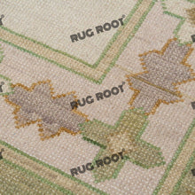 Load image into Gallery viewer, Handwoven Harmony | Turkish Rug in Soothing Olive Green