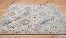 Load image into Gallery viewer, Whispers of History | Antique Hand-Knotted Persian Rug in Muted Gray Tones