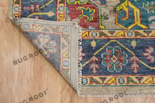 Load image into Gallery viewer, Modern Nomad | Turkish Rug in Neutral Tones with Vibrant Pops of Color