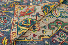 Load image into Gallery viewer, Modern Nomad | Turkish Rug in Neutral Tones with Vibrant Pops of Color