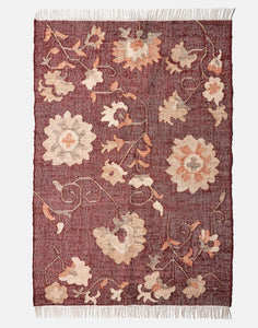 Flat Weave Jute & Wool Rug | Rug Root