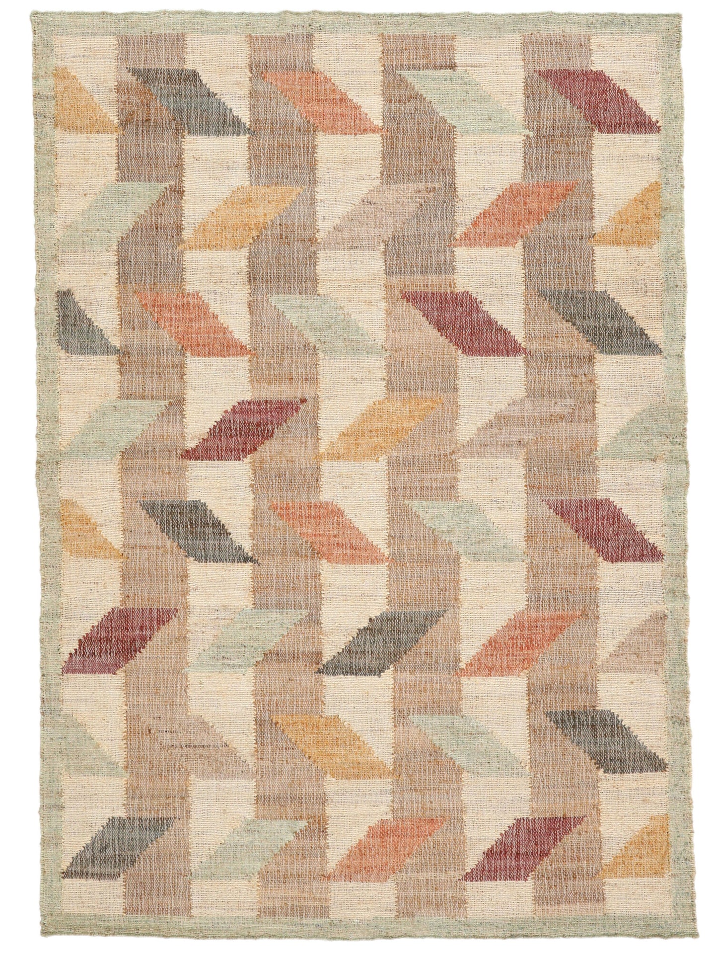 Flat Weave Jute & Wool Rug | Rug Root