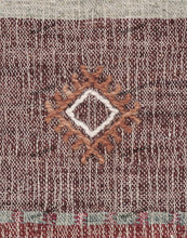 Load image into Gallery viewer, Handwoven Tribal-Inspired Wool Rug with Earthy Tones &amp; Geometric Accents
