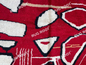 Moroccan Mirage | Abstract Minimalist Rug for the Modern Living Room