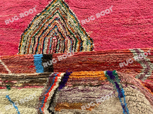 Pink Paradise | Handwoven Boujaad Shag Rug | Cozy Moroccan Luxury