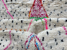 Load image into Gallery viewer, Handwoven Moroccan Artistry | Unique Berber Azilal Rug with Beni Ourain Flair
