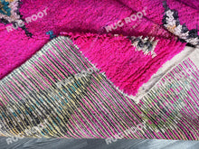 Load image into Gallery viewer, Blushing Nomad | Handwoven Pink Boujaad Rug | Bohemian Luxe
