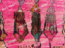 Load image into Gallery viewer, Moroccan Blush | Artistic Large Boujaad Rug in Pink | Handwoven Berber Wool
