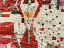 Load image into Gallery viewer, Handcrafted Moroccan Jewel | Large, Colorful Boujaad Rug for Bohemian Living
