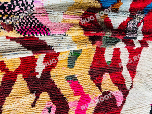 Marrakech Melody | Handcrafted Purple Rug | Authentic Moroccan Beauty