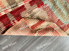 Load image into Gallery viewer, Woven Tales | Handwoven Boujad Rug | Vintage Moroccan Beauty
