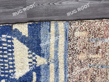 Load image into Gallery viewer, Moroccan Magic | Handwoven Shaggy Berber Rug with Eye-Catching Geometry
