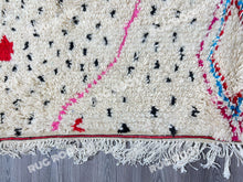 Load image into Gallery viewer, Handwoven Moroccan Artistry | Unique Berber Azilal Rug with Beni Ourain Flair
