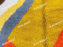Load image into Gallery viewer, Bohemian Retreat | Plush Handwoven Beni Ourain Rug with Tribal Patterns
