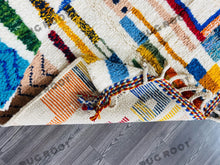 Load image into Gallery viewer, Jewel of the Atlas Mountains | Hand-Knotted Beni Ourain Rug in Vibrant Colors

