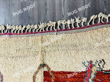 Load image into Gallery viewer, Handcrafted Moroccan Soul | Artistic Wool Rug with Bohemian Flair
