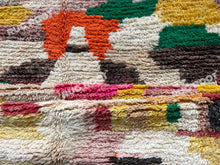 Load image into Gallery viewer, Kaleidoscopic Dream | Handwoven Boujaad Rug | Bold Moroccan Flair

