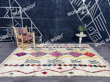 Load image into Gallery viewer, Moroccan Artistry | Hand-Knotted Beni Ourain Rug in Exquisite Lambswool
