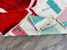 Load image into Gallery viewer, Bohemian Rhapsody | Handwoven Moroccan Beni Ourain Rug in Vibrant Colors
