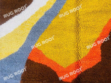 Load image into Gallery viewer, Bohemian Retreat | Plush Handwoven Beni Ourain Rug with Tribal Patterns
