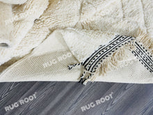 Load image into Gallery viewer, Handwoven White Beni Ourain Rug | Moroccan Wool Simplicity for Modern Decor

