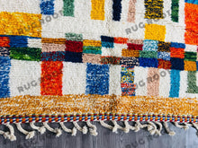 Load image into Gallery viewer, Jewel of the Atlas Mountains | Hand-Knotted Beni Ourain Rug in Vibrant Colors
