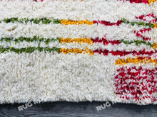 Load image into Gallery viewer, Moroccan Modernism | Handcrafted Azilal Rug with Colorful Abstract Design
