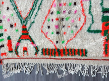 Load image into Gallery viewer, Moroccan Artistry | Handwoven Azilal Rug with Colorful Geometric Design

