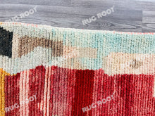 Load image into Gallery viewer, Woven Tales | Handwoven Boujad Rug | Vintage Moroccan Beauty
