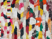 Load image into Gallery viewer, Kaleidoscopic Dream | Handwoven Boujaad Rug | Bold Moroccan Flair
