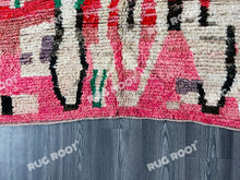 Load image into Gallery viewer, Handcrafted Moroccan Jewel | Large, Colorful Boujaad Rug for Bohemian Living
