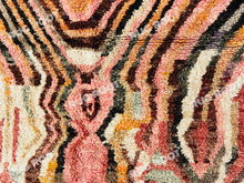 Load image into Gallery viewer, Kaleidoscopic Dream | Soft Wool Rug in Vibrant Tribal Colors
