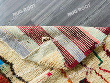 Load image into Gallery viewer, Handcrafted Moroccan Soul | Artistic Wool Rug with Bohemian Flair
