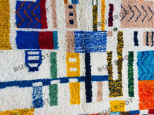 Load image into Gallery viewer, Jewel of the Atlas Mountains | Hand-Knotted Beni Ourain Rug in Vibrant Colors
