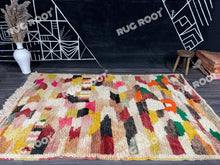 Load image into Gallery viewer, Kaleidoscopic Dream | Handwoven Boujaad Rug | Bold Moroccan Flair
