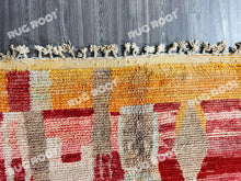 Load image into Gallery viewer, Woven Tales | Handwoven Boujad Rug | Vintage Moroccan Beauty
