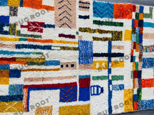 Load image into Gallery viewer, Jewel of the Atlas Mountains | Hand-Knotted Beni Ourain Rug in Vibrant Colors

