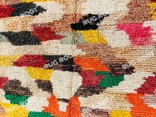 Load image into Gallery viewer, Kaleidoscopic Dream | Handwoven Boujaad Rug | Bold Moroccan Flair
