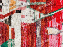 Load image into Gallery viewer, Handcrafted Moroccan Jewel | Large, Colorful Boujaad Rug for Bohemian Living
