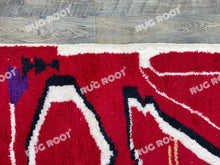 Load image into Gallery viewer, Moroccan Mirage | Abstract Minimalist Rug for the Modern Living Room
