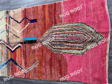 Load image into Gallery viewer, Pink Paradise | Handwoven Boujaad Shag Rug | Cozy Moroccan Luxury

