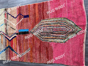 Pink Paradise | Handwoven Boujaad Shag Rug | Cozy Moroccan Luxury