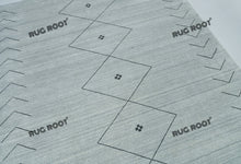 Load image into Gallery viewer, Modern Minimalist Rug | Handwoven Grey Area Gabbeh Rug with Simple Geometric Pattern
