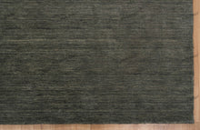 Load image into Gallery viewer, Olive Grove Tranquility | Handwoven Wool Gabbeh Rug in Deep Green

