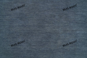 Sapphire Serenity | Handcrafted Plush Pile Gabbeh Rug in Steel Blue | Custom Sizes Available