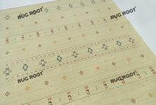 Load image into Gallery viewer, Handcrafted Simplicity | Multi-Color Accent Gabbeh Rug in Warm Beige Tones
