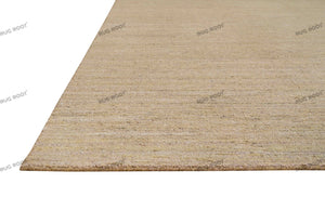 Earthy Elegance | Handwoven Beige Gabbeh Rug for Minimalist Living