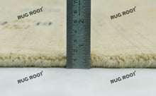 Load image into Gallery viewer, Handcrafted Simplicity | Multi-Color Accent Gabbeh Rug in Warm Beige Tones
